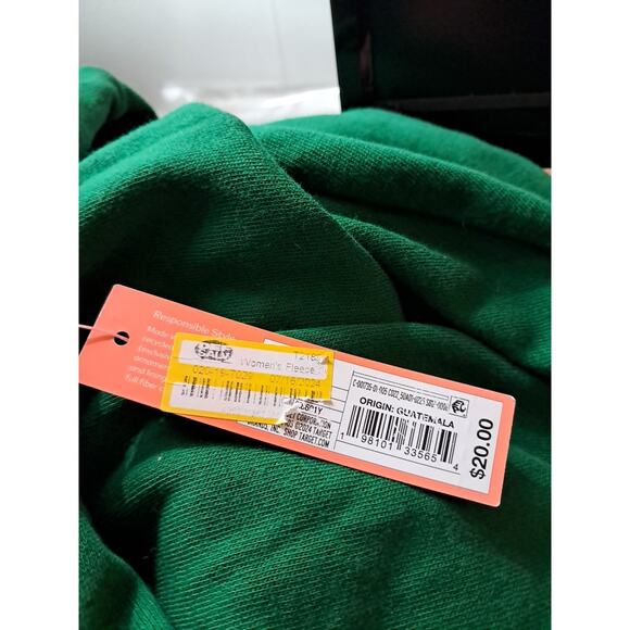 Colsie Womens 2 Piece Green pajamas Sweatshirt And Shorts Size XS - Picture 5 of 9